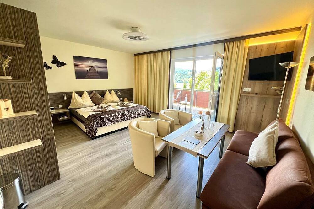 Ganze Wohnung, Appartement für 2-3 Pers. mit Balkon u. Seeblick - Appartements Diana in Millstatt, Bezirk Spittal an der Drau