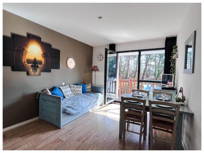 Gîte pour 4 personnes, avec jardin, animaux acceptés dans Golf de l'Odet