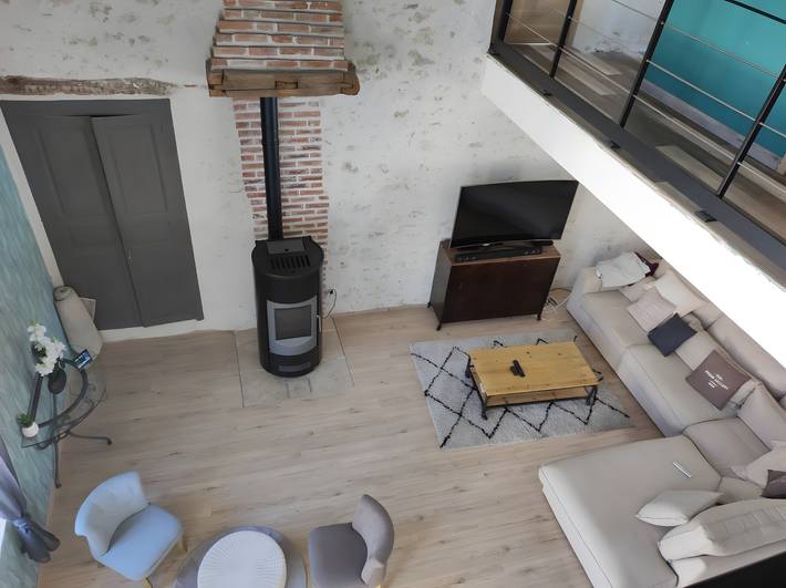 Gîte pour 12 personnes, avec Jardin