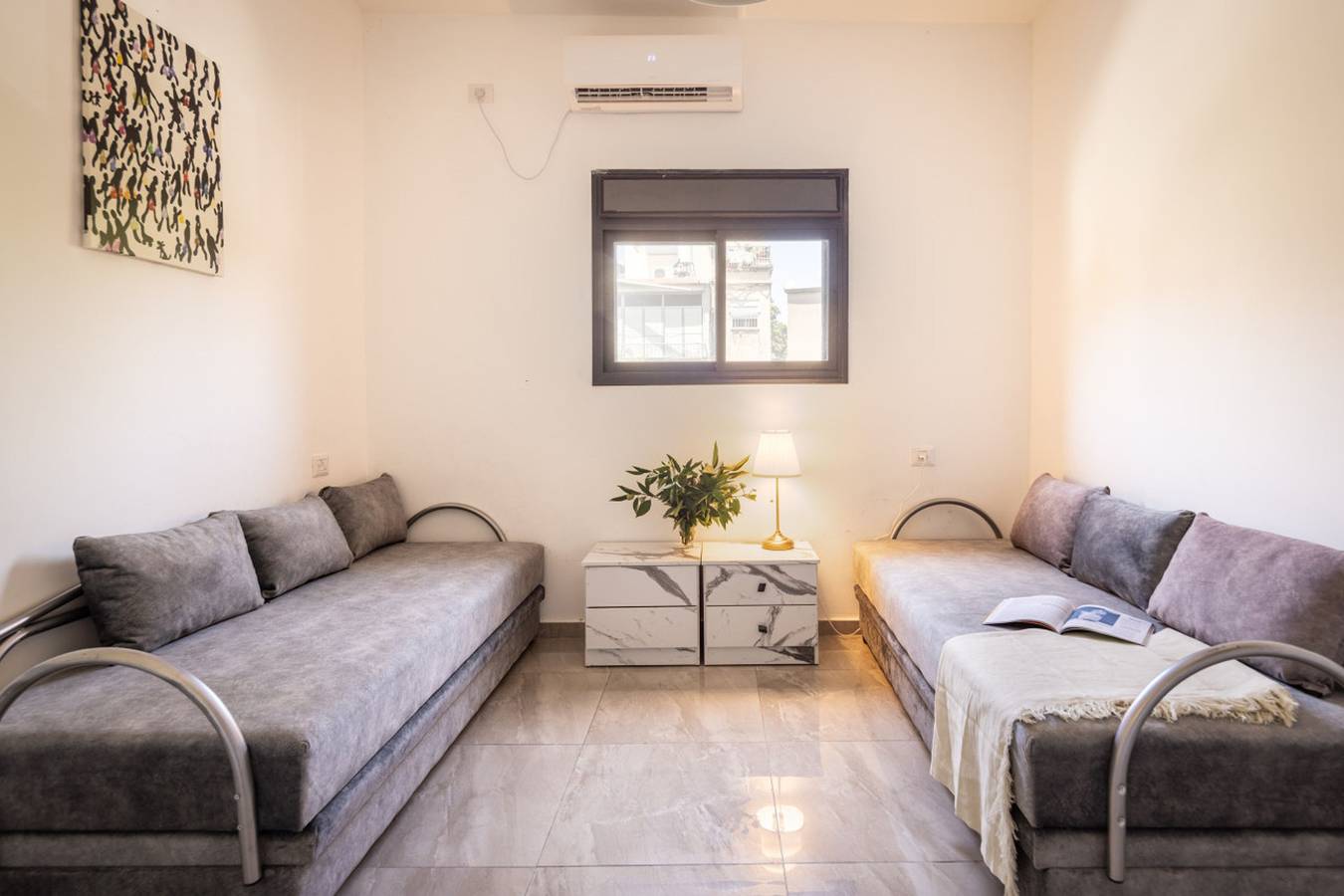 Appartement entier, Appartement de vacances pour 8 personnes avec balcon in Haïfa, District de Haïfa