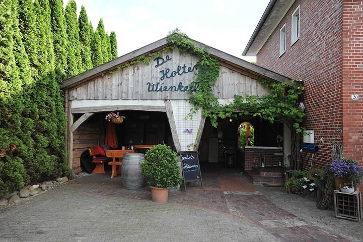 Gîte pour 6 personnes, avec Balcon et Jardin à Rhauderfehn
