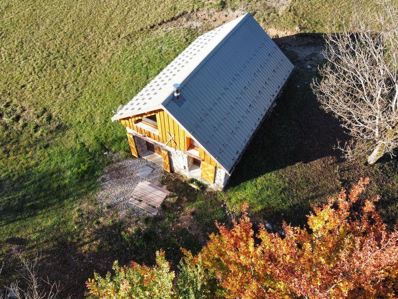 Le Forest du Col in Le Noyer (Hautes-Alpes), Nationalpark Écrins