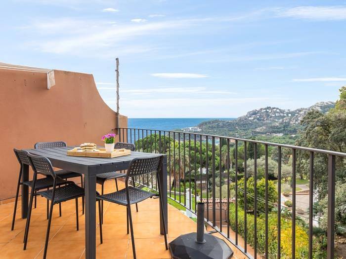 Ganze Ferienwohnung, Ferienwohnung für 4 Personen mit Meerblick in Begur, Costa Brava