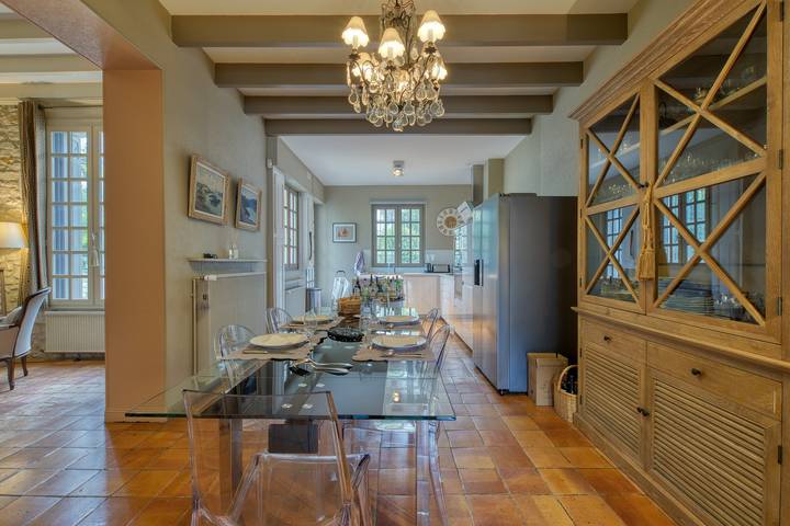 Location de vacances pour 12 personnes, avec balcon et jardin dans Plage de la Grande Conche - 2