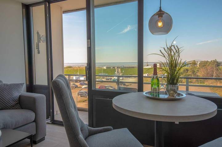 Ferienwohnung für 2 Personen, mit Balkon an der Nordsee