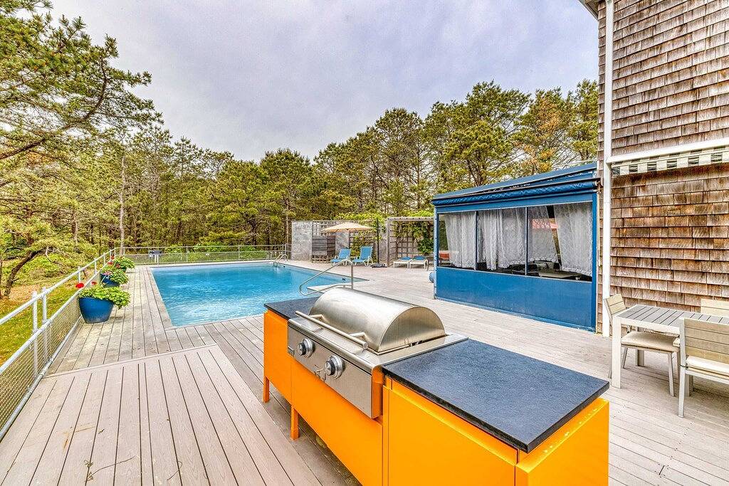 Designerhaus im Dunes Nature Reserve - Spaziergang zum Ocean Beach in Napeague, Hamptons