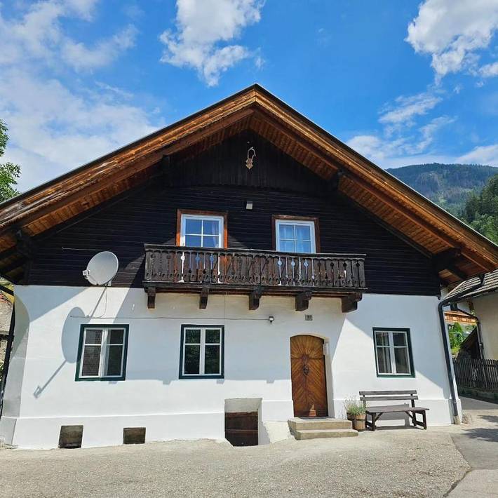 Ferienwohnung für 5 Personen, mit Garten und Ausblick