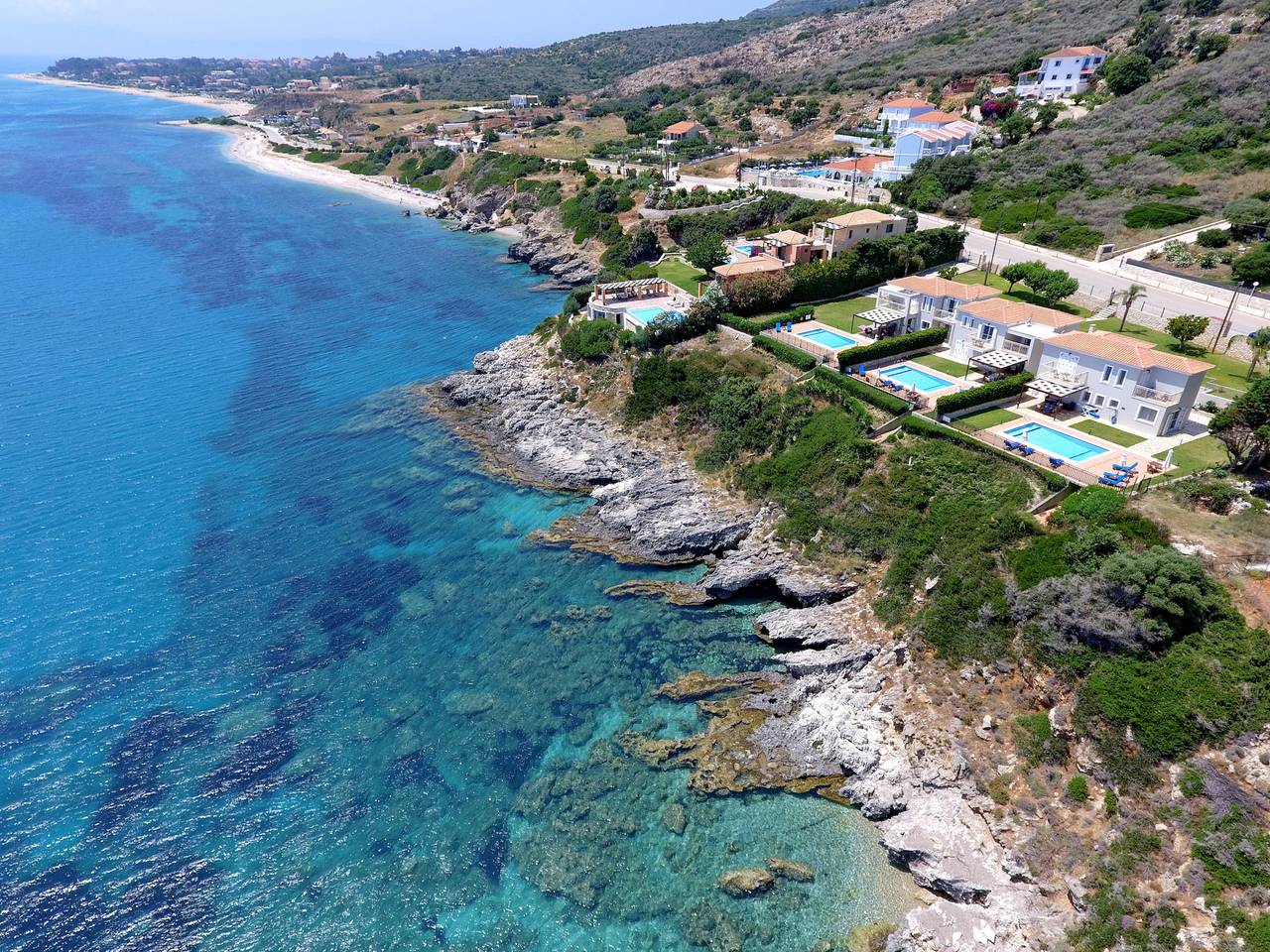Villa Korfos in Skala, Céphalonie
