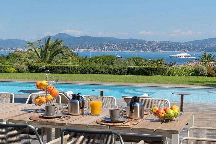 Villa für 12 Personen, mit Terrasse und Garten in Saint-Tropez