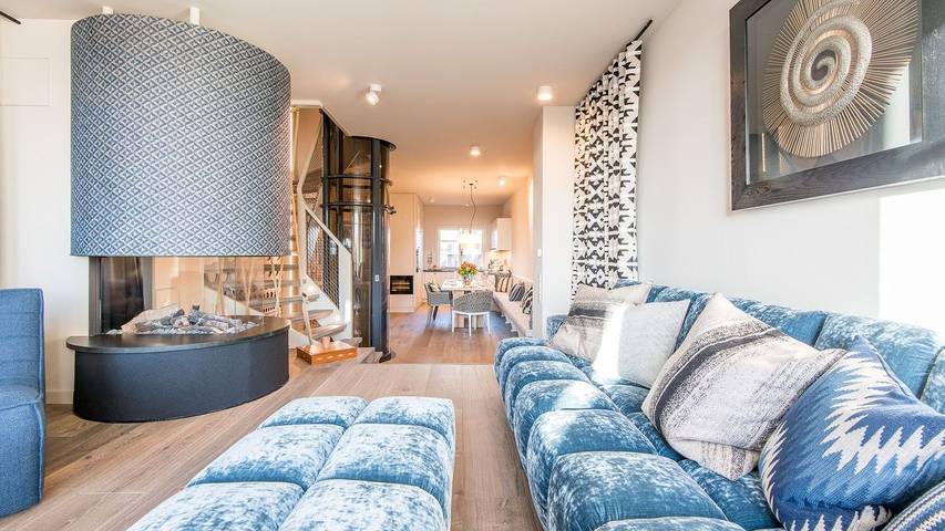 Ferienhaus für 8 Personen, mit Sauna und Garten sowie Terrasse, mit Haustier - 1