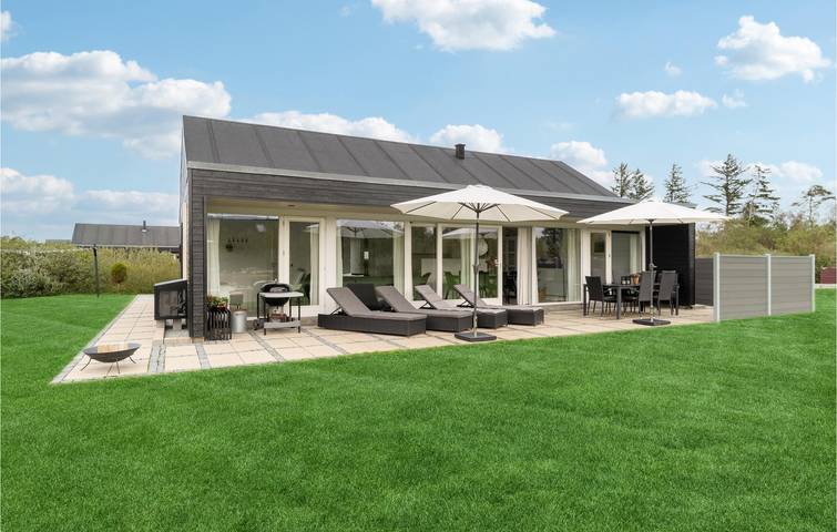 Ferienhaus für 8 Personen, mit Terrasse und Whirlpool sowie Sauna, mit Haustier in Tranum Strand - 3