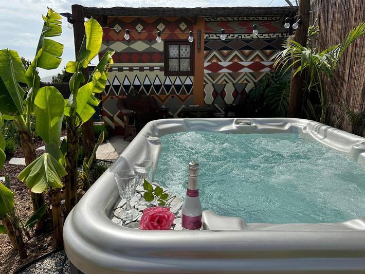 Casa rural para 2 personas, con jardín además de vistas y piscina, Se admiten mascotas en Arafo - 4