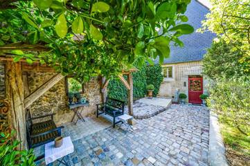 Gîte pour 4 personnes, avec vue et jardin à Fondettes