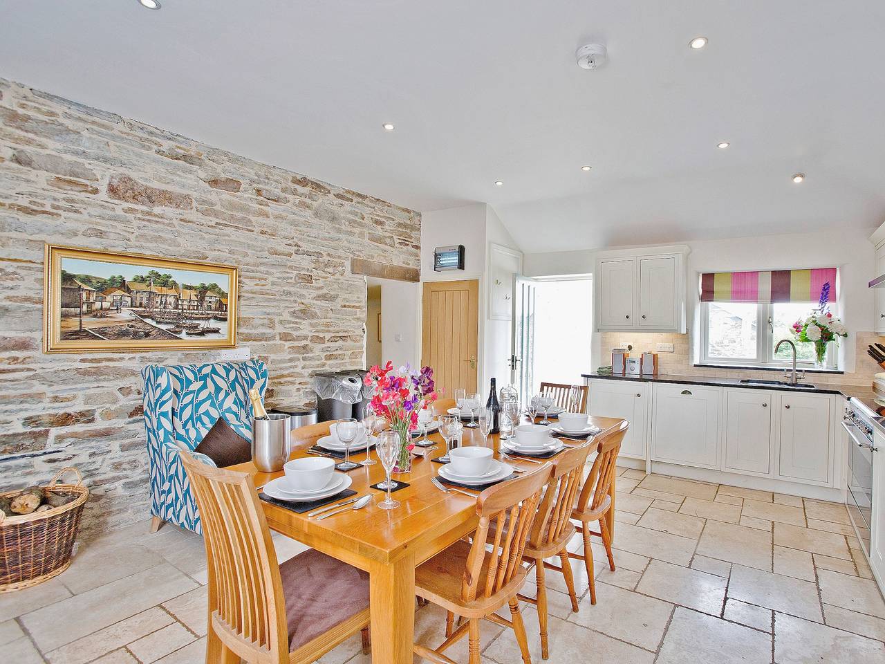 Cottage für 8 Personen mit Garten in Cornwall