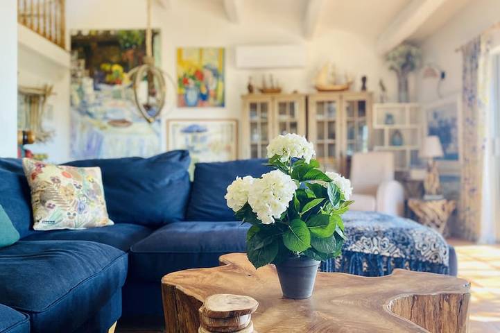 Villa pour 10 personnes, avec jardin, animaux acceptés à Opio - 4