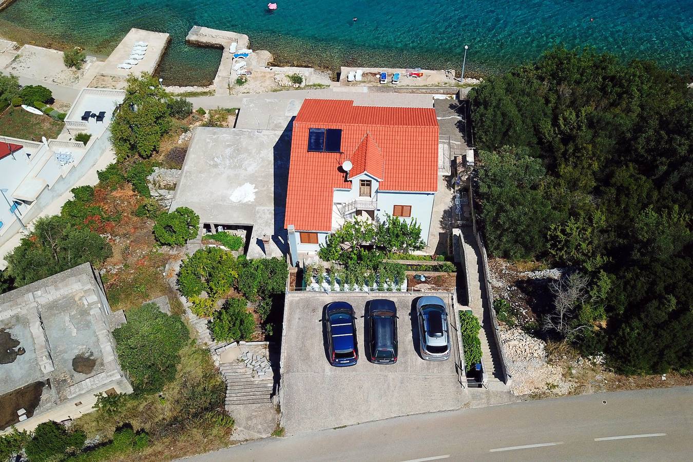 Ganze Wohnung, Studio Appartement am Strand Kneza, Korcula As-9166-a in Kneza, Korcula
