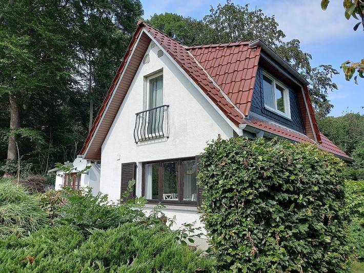 Ferienhaus für 4 Personen, mit Terrasse und Garten sowie Ausblick in Ahrenshagen-Daskow