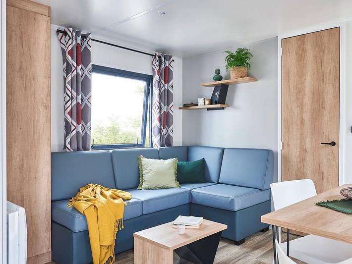 Camping Bellevue - Mobilheim 4 personen - Premium Calypso in Hillion, Côte de Goëlo