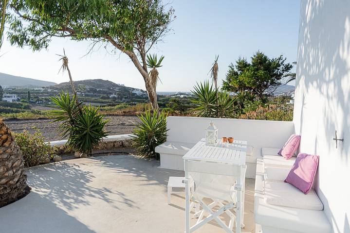 Villa pour 2 personnes, avec vue sur l’océan et terrasse dans Milos