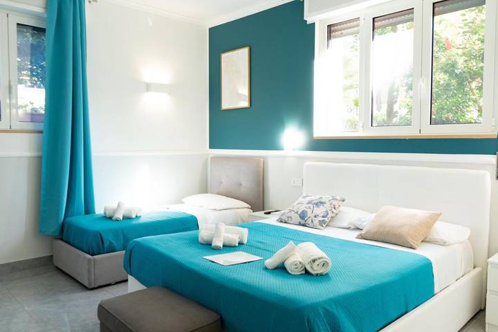 B&b per 2 persone, con panorama e terrazza in Portici