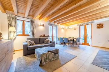Gîte pour 4 personnes, avec vue à Alleghe