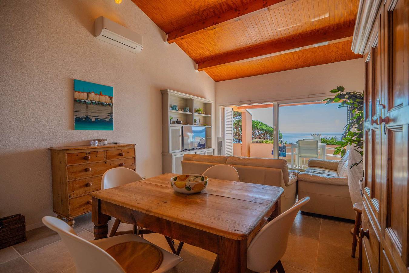 Hel ferielejlighed, Ferielejlighed for 4 personer med balkon in Sainte-Maxime, Middelhavskysten (Frankrig)