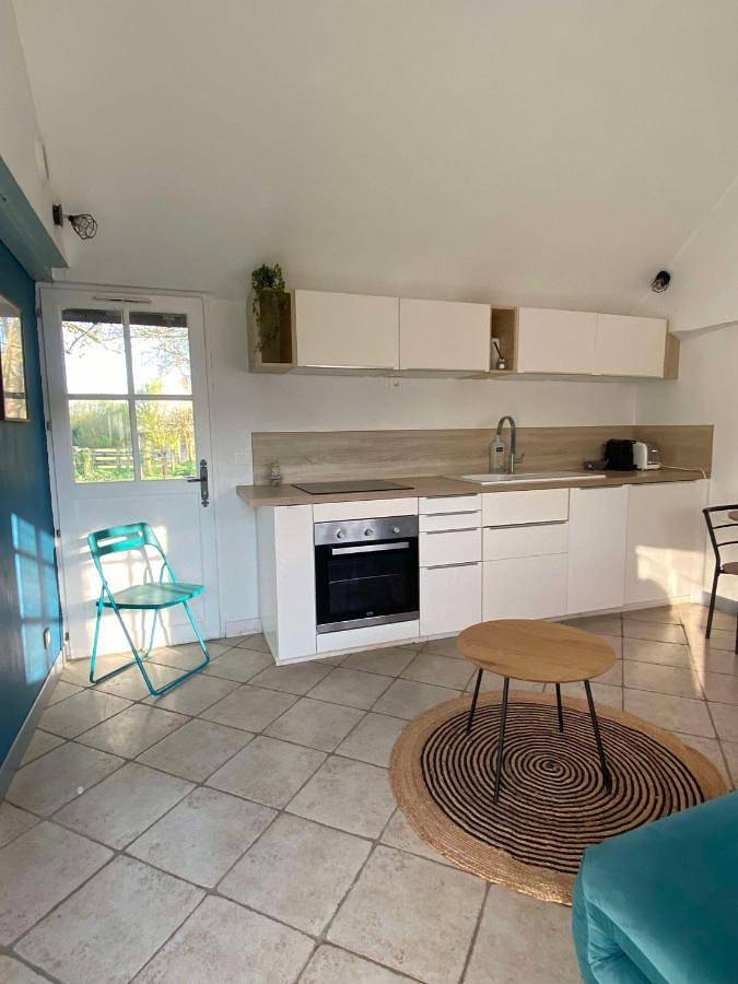 Location de vacances pour 3 personnes, avec terrasse et vue à Le Breuil-en-Auge - 3