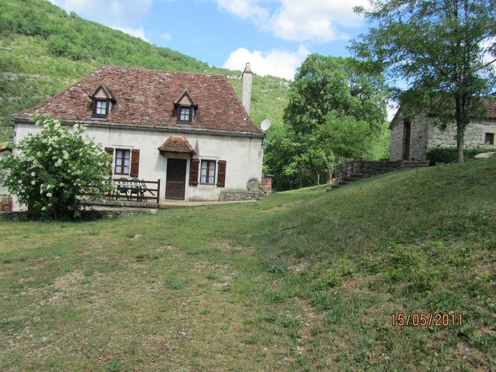 Casa de huéspedes para 4 personas, con terraza y jardín, Se admiten mascotas en Lot