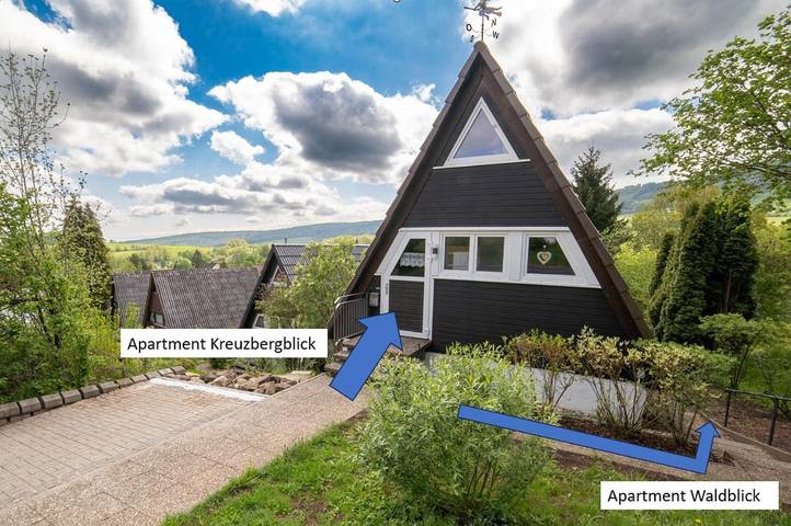 Ferienwohnung für 6 Personen, mit Garten und Ausblick in Bischofsheim an der Rhön - 3