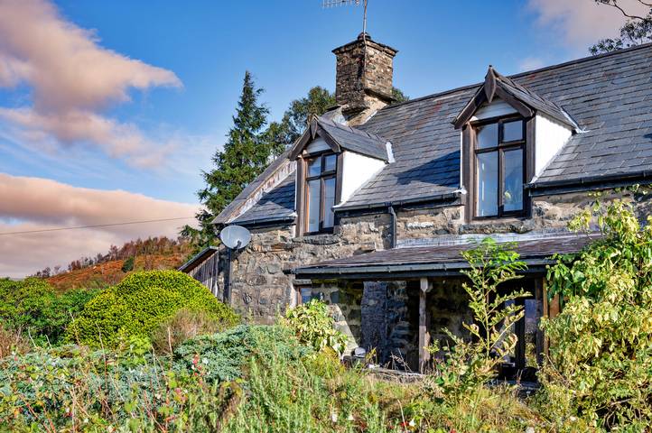 Villa for 4 people, with garden, with pets in Wales