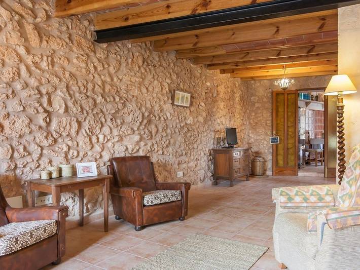 Maison de vacances pour 4 personnes avec balcon/terrasse in Algaida, Majorque l'intérieur des terres
