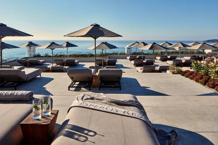 Hôtel pour 2 personnes, avec piscine et sauna ainsi que vue et jardin, animaux acceptés à Faliráki - 2