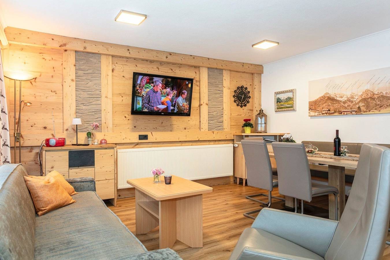 Ganze Ferienwohnung, Haus Mitterhorn im Pillerseetal - Ferienwohnung B in Loferer und Leoganger Steinberge, Sankt Ulrich am Pillersee