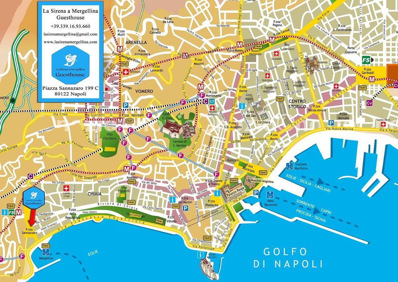 Appartamento intero, La Sirena a Mergellina in Posillipo, Napoli