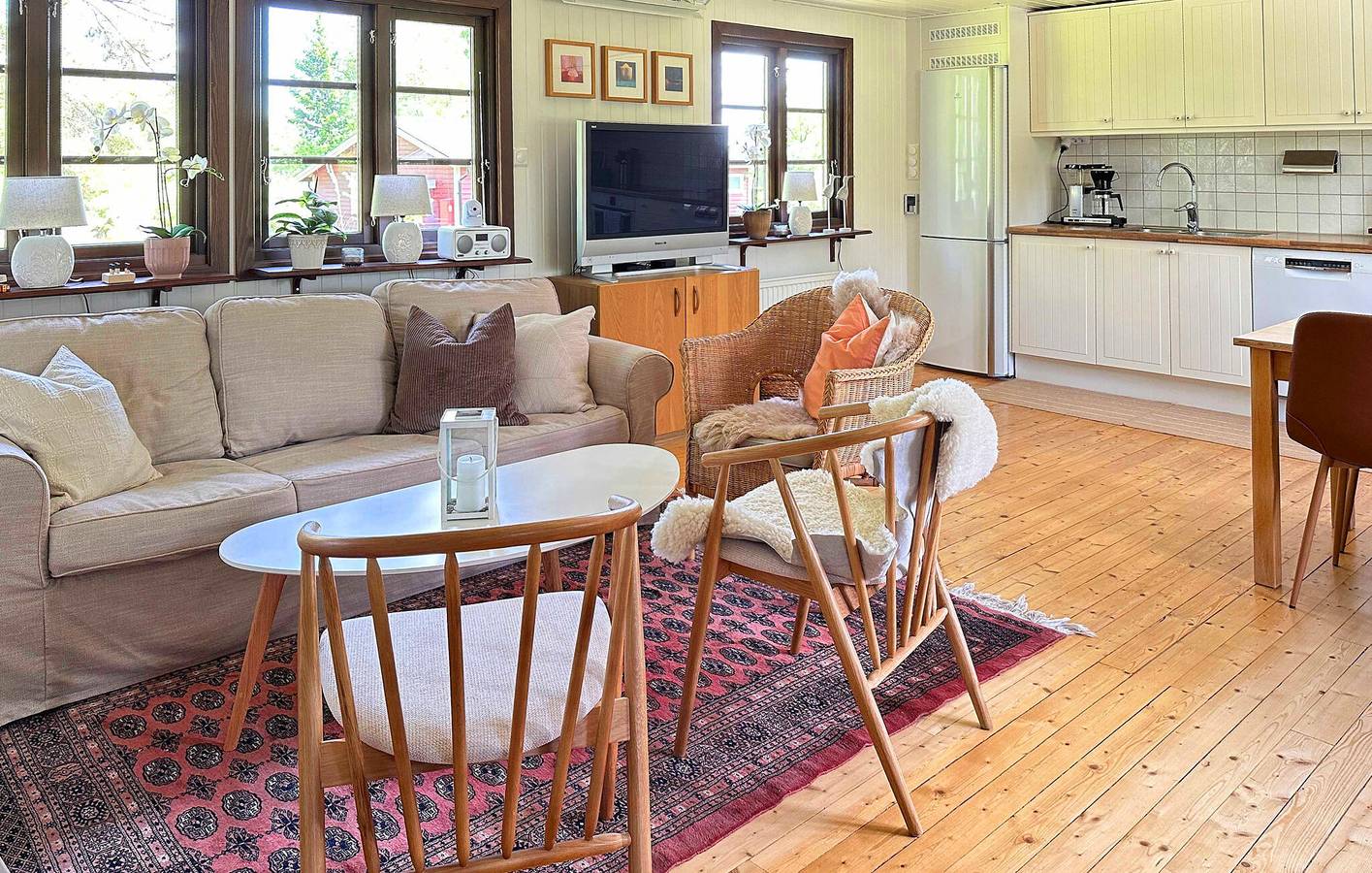 Ferienhaus für 6 Personen mit Garten in Flen