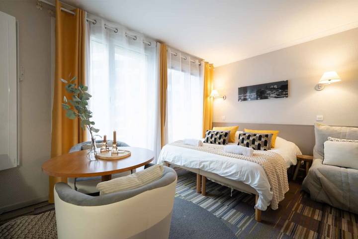 Appartement de vacances pour 3 personnes, avec Balcon et Terrasse