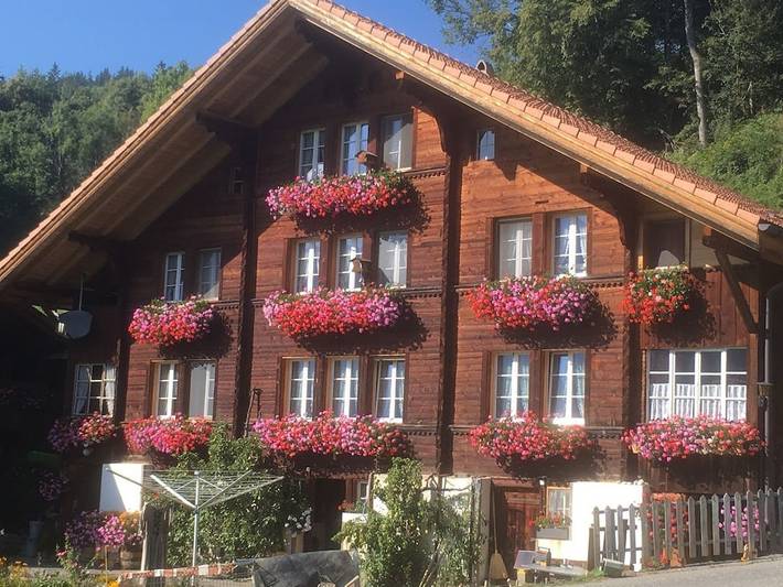 Vakantiehuis voor 5 personen, met Terras en Tuin in Hasliberg