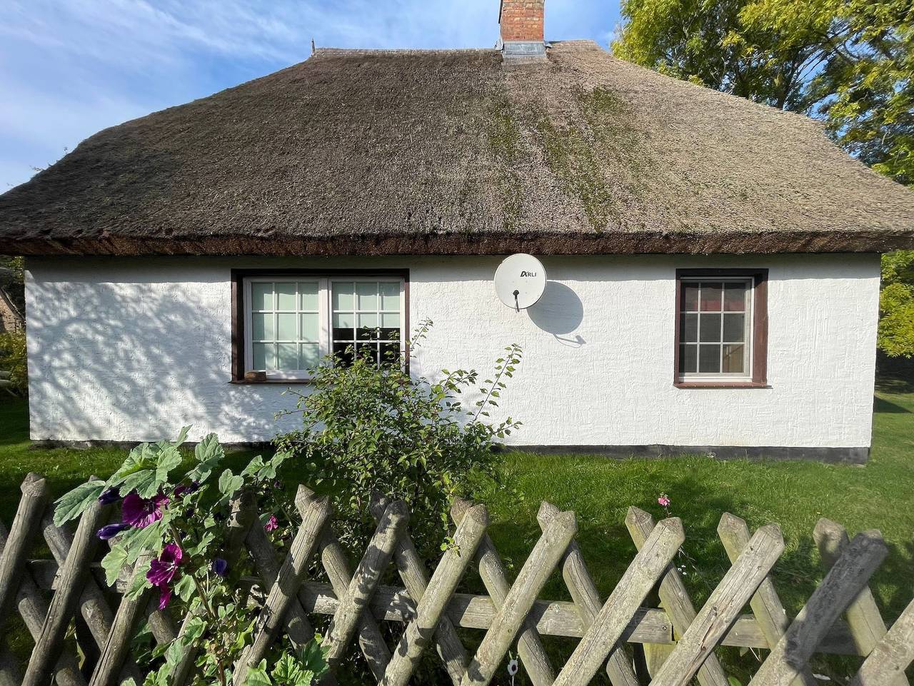 Ganze Ferienwohnung, Ferienhaus mit Reetdach - Hol in Waase, Ummanz