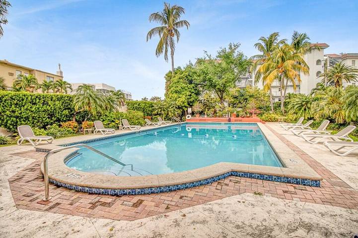 Appartement de vacances pour 3 personnes, avec terrasse et jardin à Miami Beach