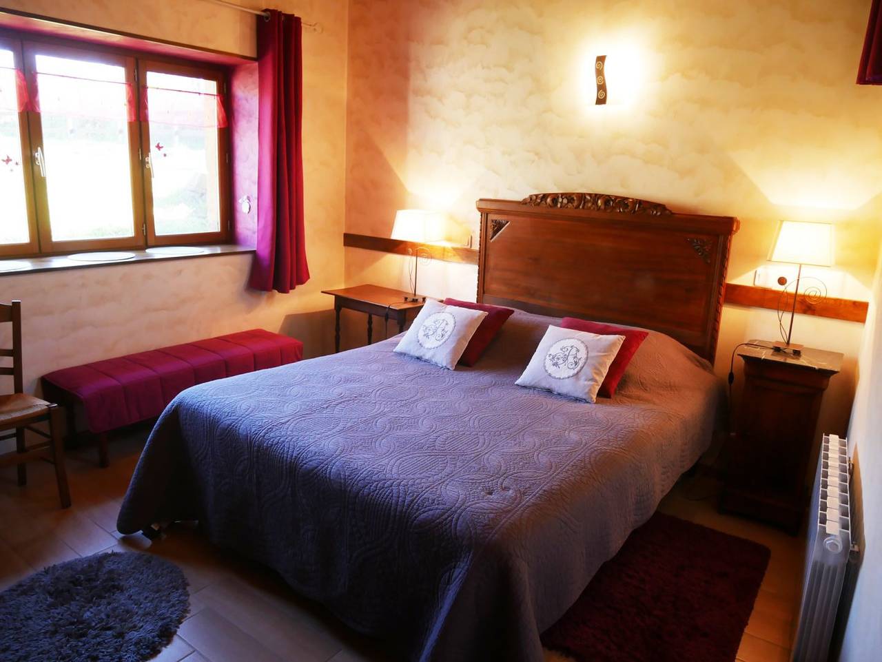 Chambres d'hôtes La Framboisine - Chambre double in Bourgvilain, Mâcon region