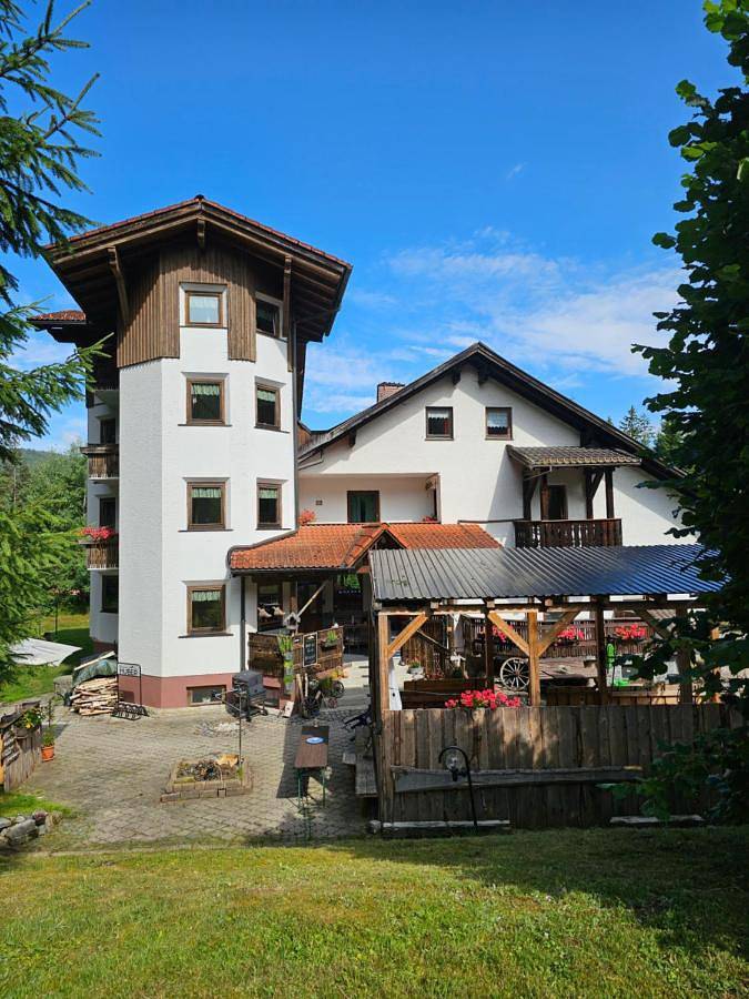 Maison d’hôte pour 3 personnes, avec jardin et vue à Zwiesel