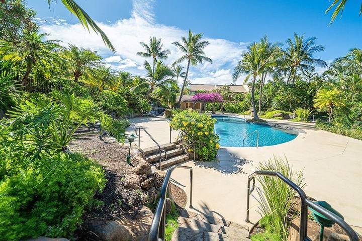 Vacation rental for 2 people, with hot tub and yard as well as terrace in Wailea