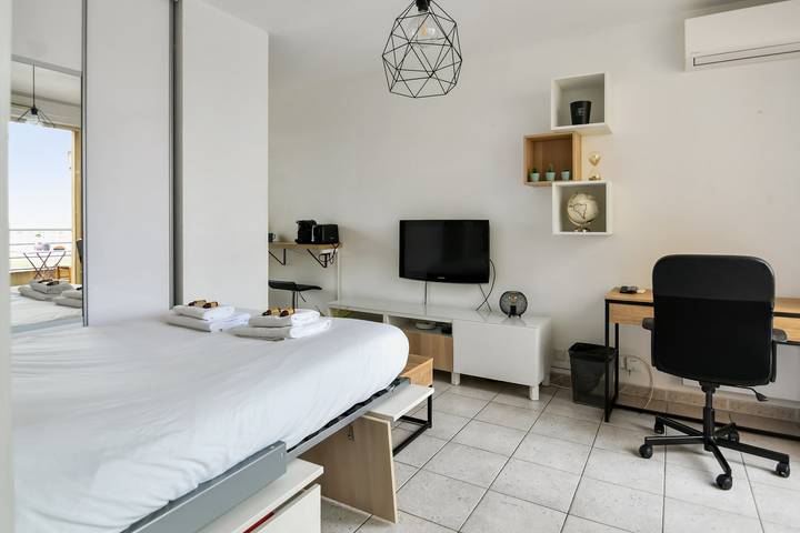 Studio für 2 Personen, mit Terrasse in Montpellier - 4