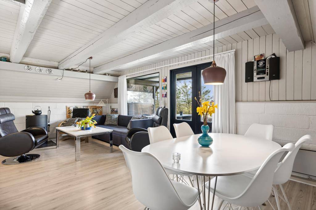 Gemütliches Ferienhaus, gelegen auf einem schönen Naturgrundstück mit Blick auf den Golfplatz bei Søndervig in Lodbjerg Hede, Ringkøbing