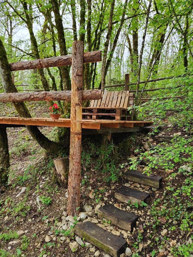 Tente pour 2 personnes, avec vue ainsi que jardin et terrasse dans le Lot-et-Garonne - 4