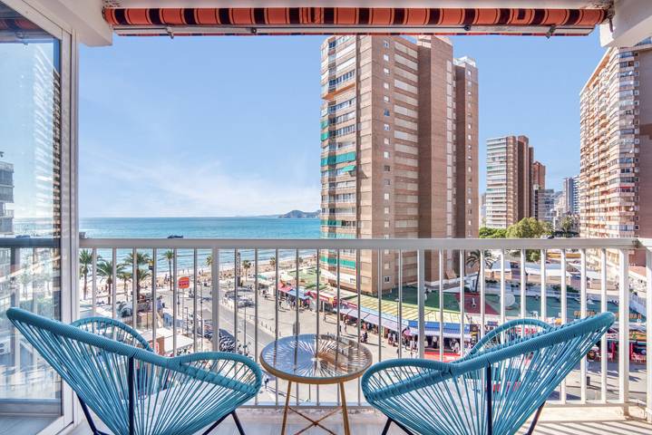 Escapadas de fin de semana para 4 personas, con balcón en Benidorm