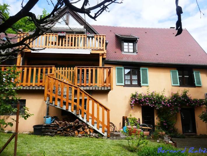 Appartement de vacances pour 4 personnes, avec jardin