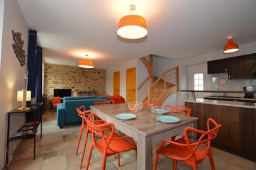 Gîte pour 6 personnes, avec jardin et terrasse à Saint-Jouan-des-Guérets