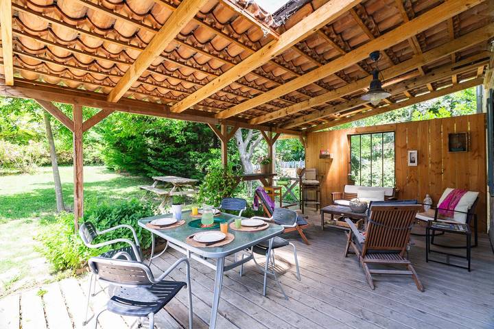 Gîte pour 5 personnes, avec Jardin