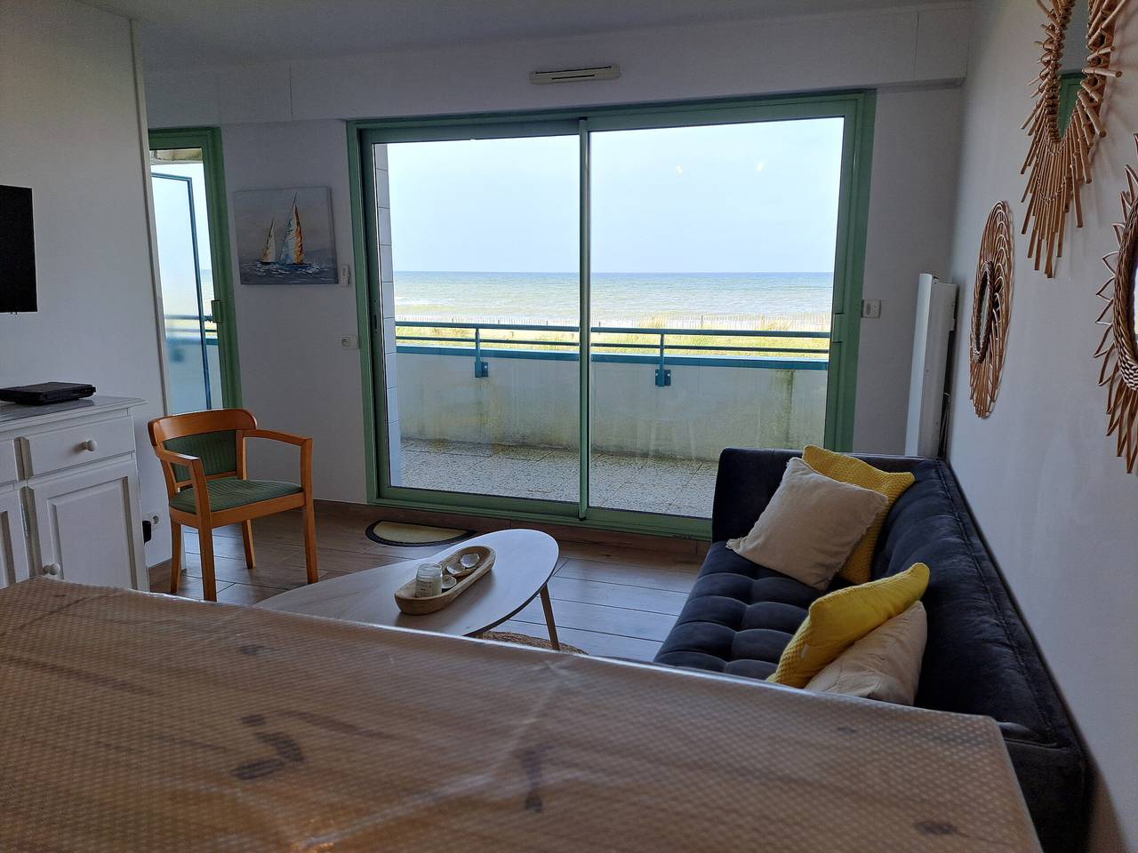 Appartement entier, Appartement vue mer - 4 pers. in Fort-Mahon-Plage, Région d'Abbeville